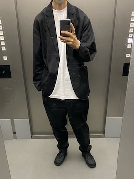 「BEAMS T（ビームスティー）のアイテム」を使った、KEITAさん（メンズ・178cm）の夏コーディネート