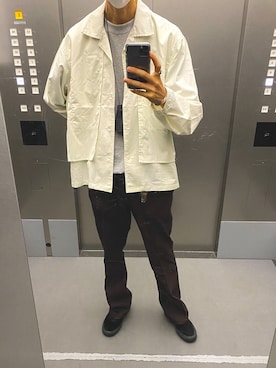 「WELLDER（ウェルダー）のアイテム」を使った、KEITAさん（メンズ・178cm）の夏コーディネート