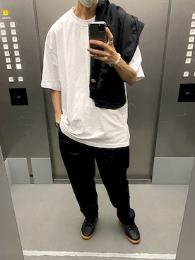 「BEAMS T（ビームスティー）のアイテム」を使った、KEITAさん（メンズ・178cm）の秋コーディネート