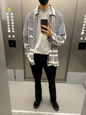 「BEAMS T（ビームスティー）のアイテム」を使った、KEITAさん（メンズ・178cm）の秋コーディネート