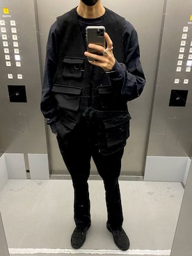 「BEAMS T（ビームスティー）のアイテム」を使った、KEITAさん（メンズ・178cm）の秋コーディネート