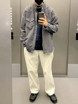 「VAPORIZE（ヴェイパライズ）のアイテム」を使った、KEITAさん（メンズ・178cm）の春コーディネート