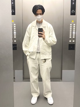 「VAPORIZE（ヴェイパライズ）のアイテム」を使った、KEITAさん（メンズ・178cm）の春コーディネート