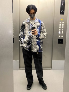 「NOMA t.d.（ノーマティーディー）のアイテム」を使った、KEITAさん（メンズ・178cm）の夏コーディネート