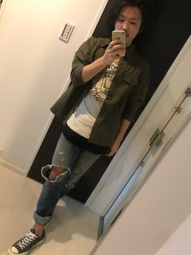 はすみさん（メンズ・170cm）の春コーディネート