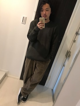 はすみさん（メンズ・170cm）の冬コーディネート