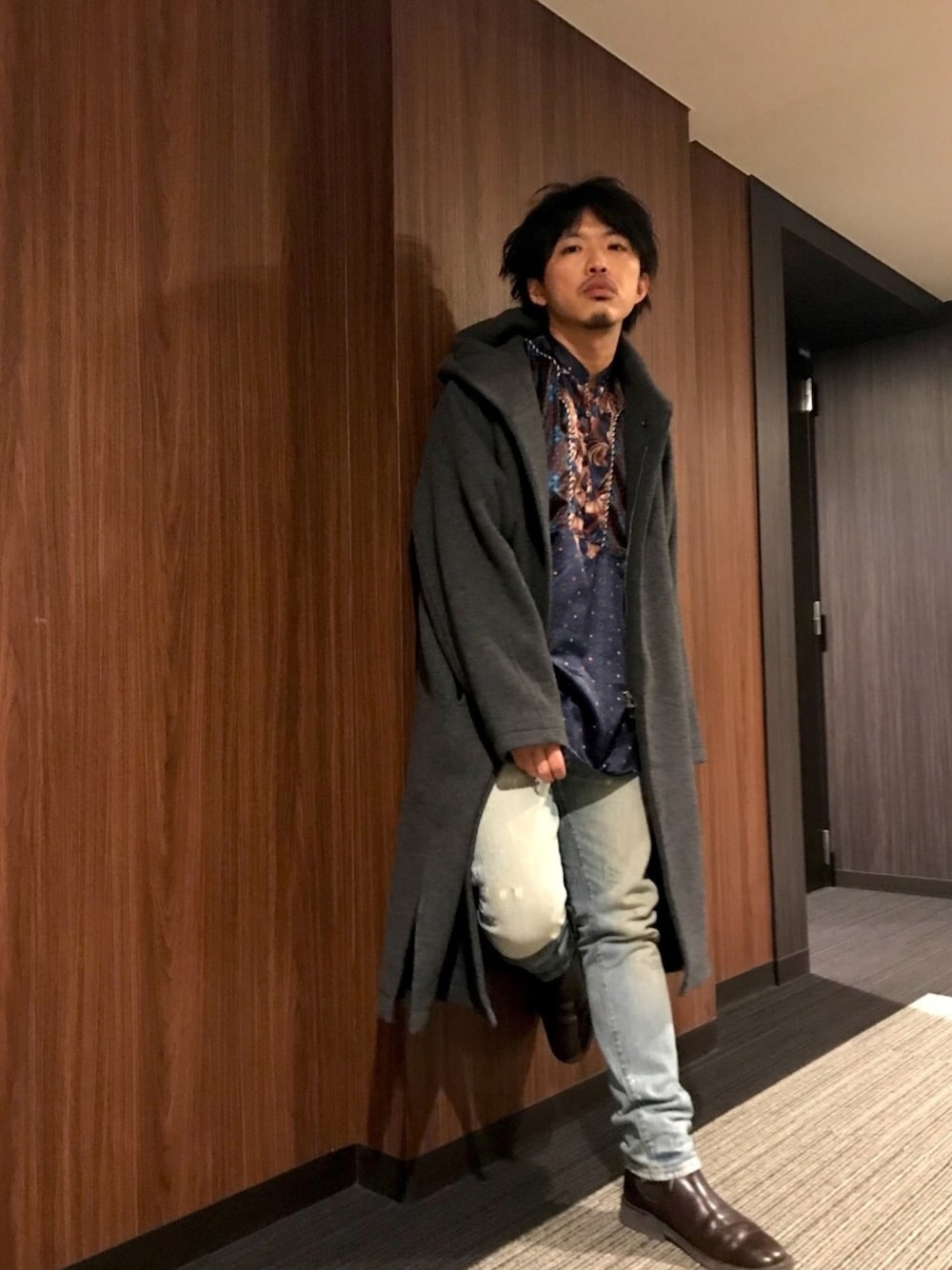 monkey time＞ KRS MELTON HOOD GOWN/ガウンコート ◇を使った人気