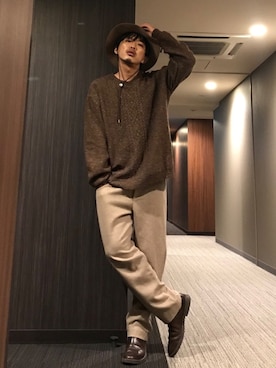 はすみさん(メンズ・170cm)の秋コーディネート