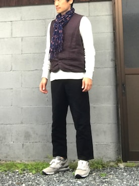 「SBTRACT（サブトラクト）のアイテム」を使った、in&さん（メンズ・175cm）の春コーディネート