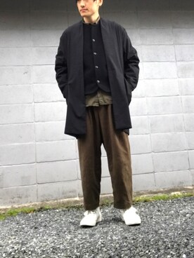 「HAVERSACK」｜in&さん（メンズ・175cm）の春コーディネート