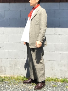 「HAVERSACK」｜in&さん（メンズ・175cm）の春コーディネート