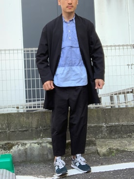 「ADAM ET ROPE'（アダムエロペ）のアイテム（その他アウター）」を使った、in&さん（メンズ・175cm）の春コーディネート