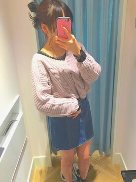 kanako☺︎さん（レディース・158cm）の冬コーディネート