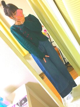 kanako☺︎さん（レディース・158cm）の冬コーディネート