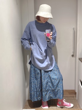 「COLLECTORS（コレクターズ）のアイテム」を使った、ノン(HARE)さん（レディース・170cm）の春コーディネート