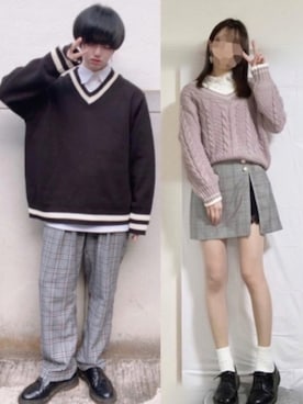 なおちゃん🇰🇷低身長さん（メンズ・162cm）の冬コーディネート