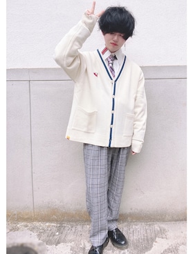 「KIRSH（キルシー）のアイテム」を使った、なおちゃん🇰🇷低身長さん（メンズ・162cm）の春コーディネート