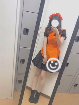 「Trick or Treat」｜momo☺︎さん（レディース・163cm）の秋コーディネート