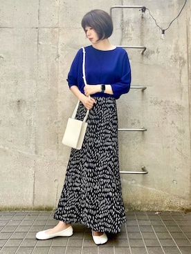 「malla（マーラ）のアイテム」を使った、ichiさん（レディース・162cm）の春コーディネート