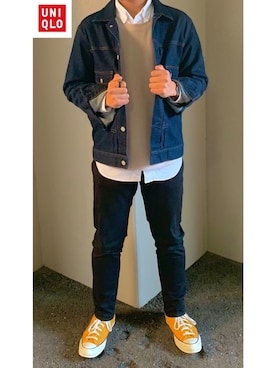 「IL BISONTE（イルビゾンテ）のアイテム（リング）」を使った、ごんまろさん（メンズ・170cm）の春コーディネート