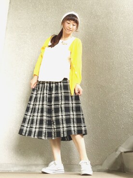 1000birdさん（レディース・156cm）の春コーディネート