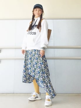 「アディダスコーデ」｜「アイテム（腕時計）」を使った、1000birdさん（レディース・156cm）の春コーディネート