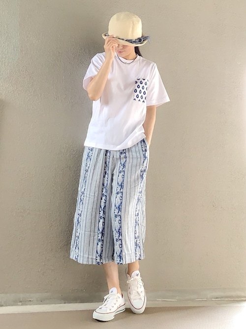 1000bird ユニクロのtシャツ カットソーを使ったコーディネート Wear