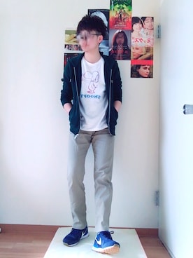 まひ。さん(メンズ・161cm)の夏コーディネート