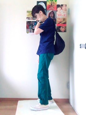 まひ。さん(メンズ・161cm)の夏コーディネート