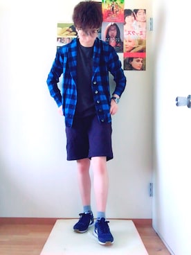 まひ。さん(メンズ・164cm)の夏コーディネート