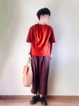 「SETUP7（セットアップセブン）のアイテム（腕時計）」を使った、まひ。さん（メンズ・162cm）の春コーディネート