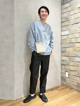 ふじもんさん（メンズ・177cm）の冬コーディネート