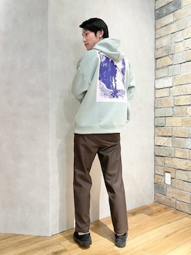 ふじもんさん（メンズ・177cm）の冬コーディネート