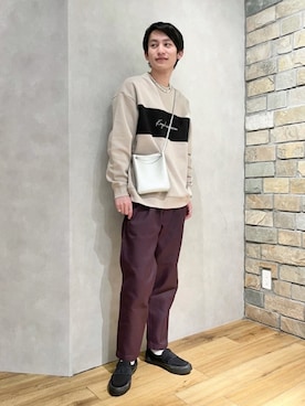 ふじもんさん（メンズ・177cm）の冬コーディネート