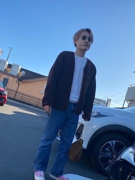 「アイテム（その他アウター）」を使った、じゅんきさん（メンズ・165cm）の秋コーディネート