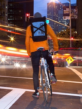 「CHROME（クローム）のアイテム」を使った、CHROMEさん（メンズ・180cm）の冬コーディネート