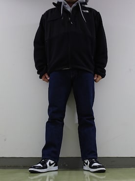 「リーバイス501」｜「アイテム（その他アウター）」を使った、yosさん（メンズ・177cm）の冬コーディネート
