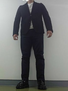 「AIGLE（エーグル）のアイテム（トップス）」を使った、yosさん（メンズ・177cm）の秋コーディネート