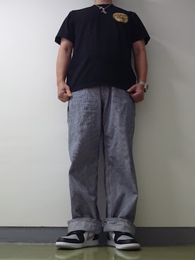 「エアジョーダン1」｜「アイテム（アクセサリー）」を使った、yosさん（メンズ・177cm）の夏コーディネート