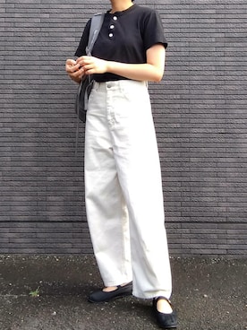 「出勤コーデ」｜「アイテム（その他シューズ）」を使った、ｓａｔｏ ( 26 )さん（レディース・164cm）の夏コーディネート