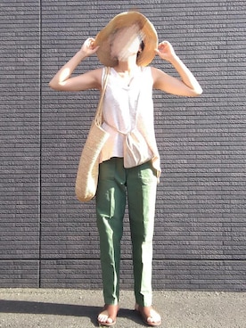 sato ( 26 )さん(レディース・164cm)の夏コーディネート