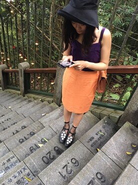 「nantou」｜星あめき🌻阿葵🇹🇼さん（レディース・165cm）の春コーディネート