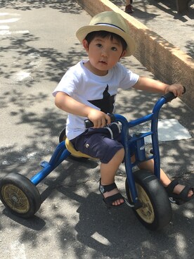 akitoさん（キッズ・100cm）の夏コーディネート