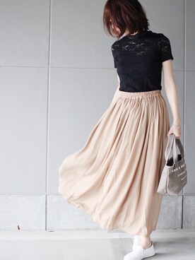 Yuuuuさん（レディース・168cm）の夏コーディネート