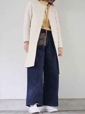 Yuuuuさん（レディース・168cm）の冬コーディネート