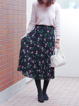 「amitie（アミティエ）のアイテム」を使った、Yuuuuさん（レディース・168cm）の春コーディネート