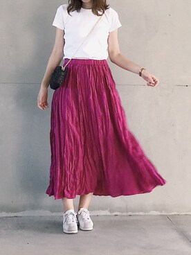 Yuuuuさん（レディース・168cm）の夏コーディネート