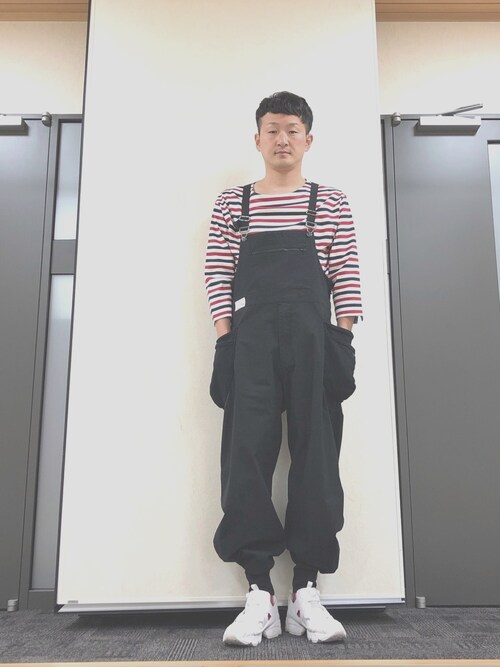 VIRGO ヴァルゴ オーバーオール 裾リブ スウェットポケット VIRGO