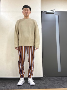 ロバート馬場裕之さんのコーディネート