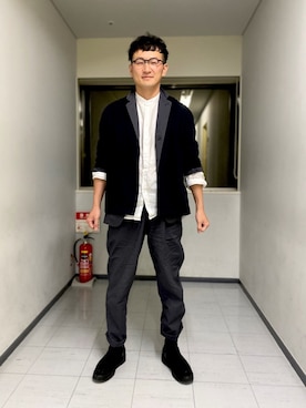 ロバート馬場裕之さんのコーディネート